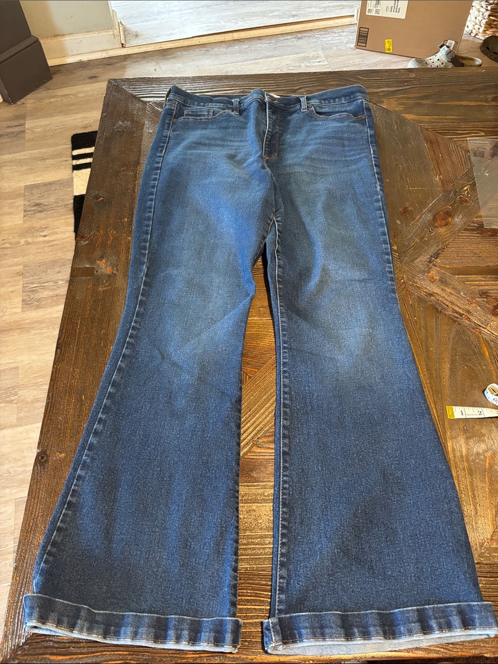 sofia by sofia vergara Dark Blue Flare Jeans